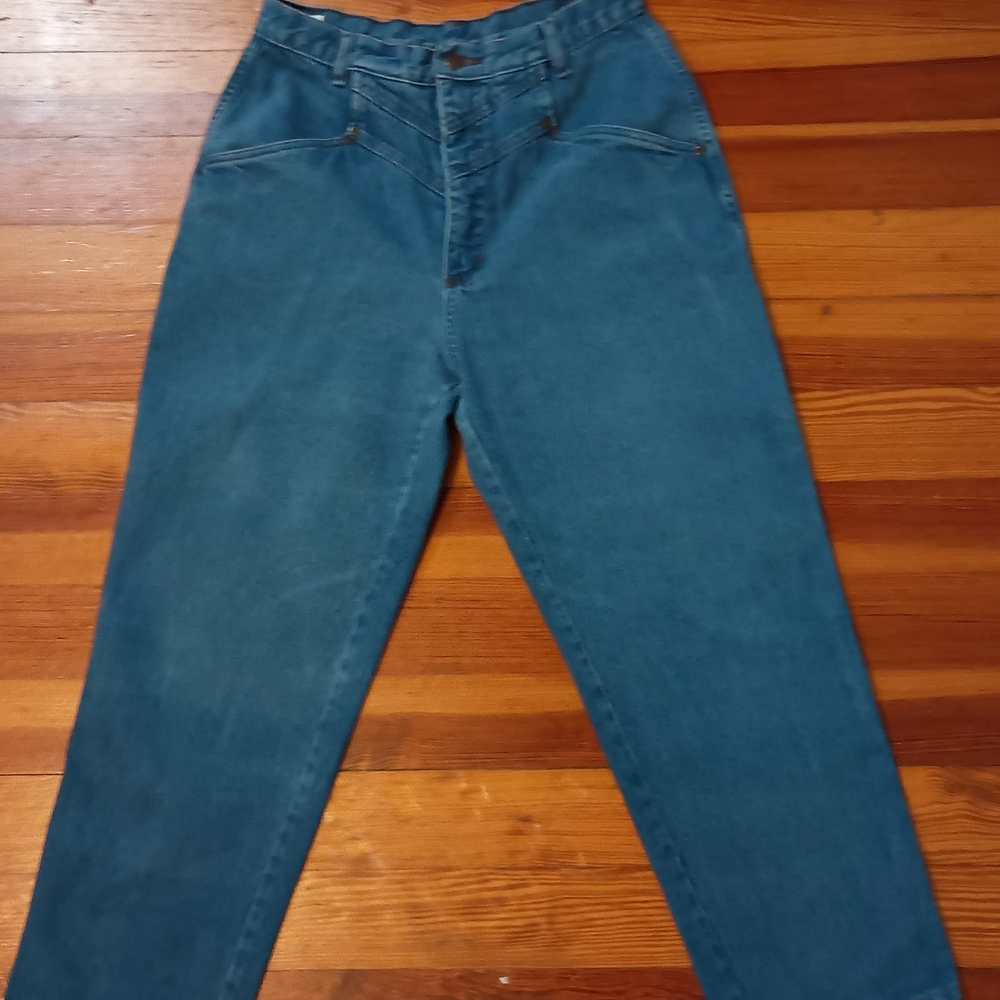1980's High Rise Barrel Leg Jeans